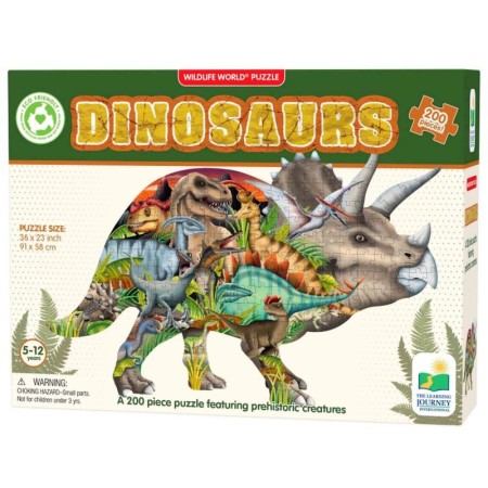 THE LEARNING JOURNEY - PUZZLE DINOZAURI 200 PIESE The Learning Journey - 1